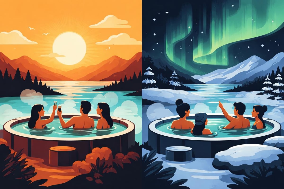 Seasonal planning for Vök Baths