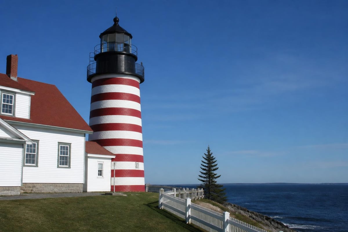 West Quoddy Head lighthouse