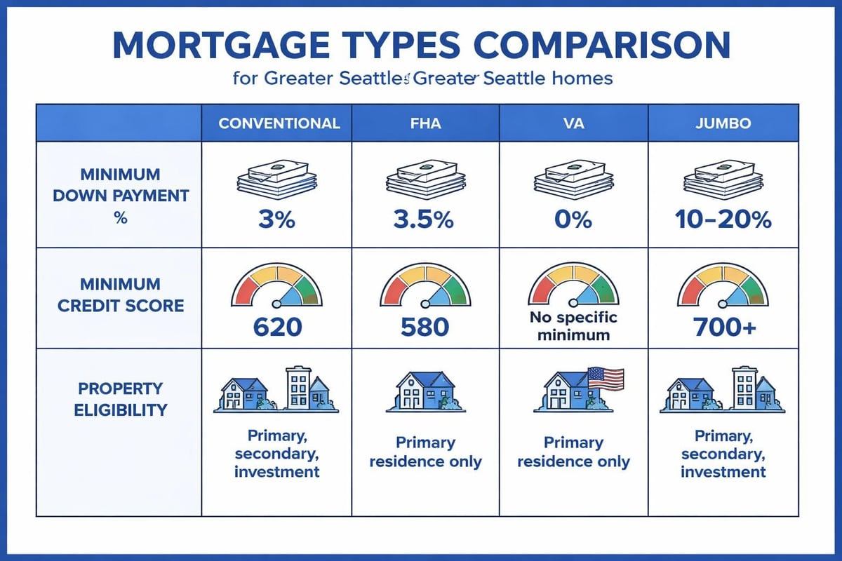 Seattle mortgage loan types