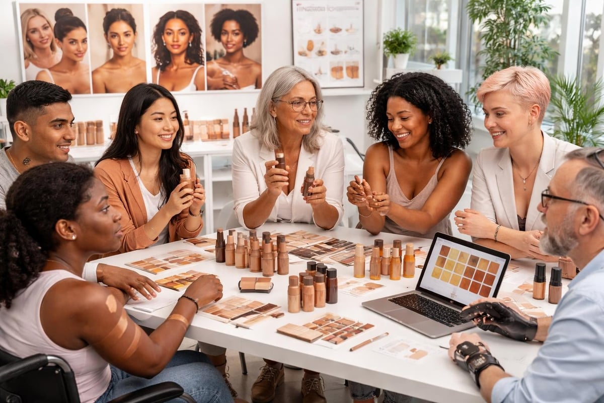 Inclusive beauty company approach
