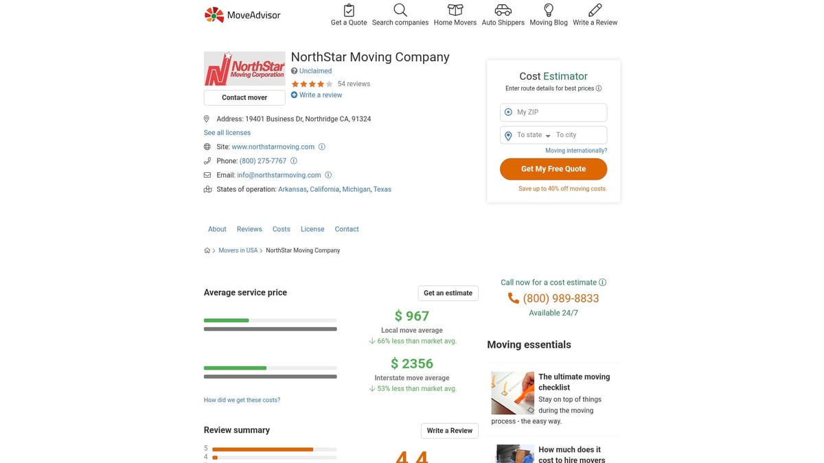 8 Top Toronto Movers to Trust in 2025 - NorthStar Moving Company