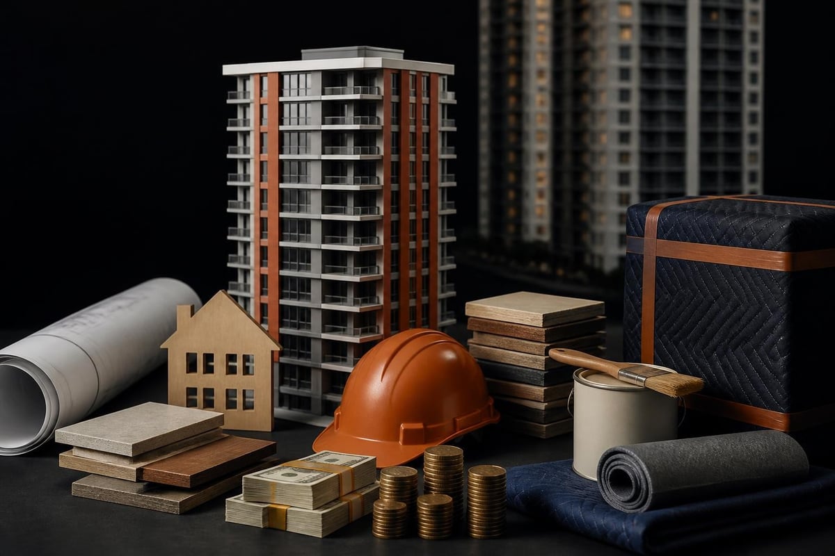 Budget categories for condo renovations