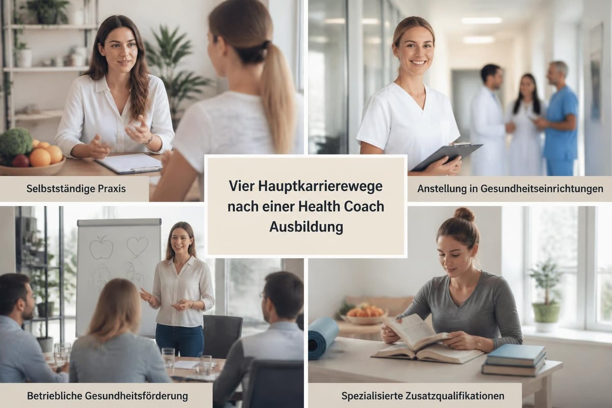 Berufswege nach Health Coach Ausbildung
