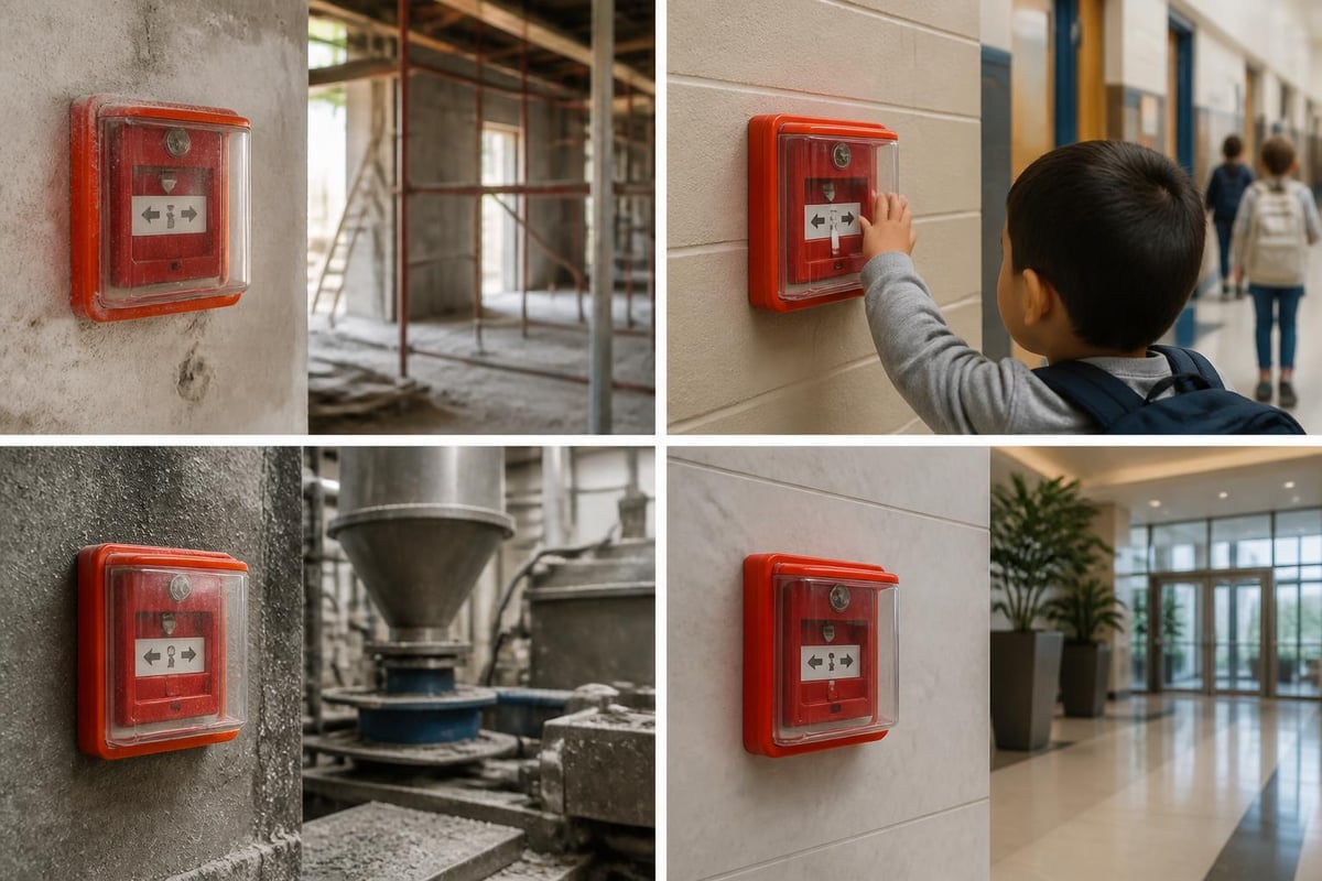 Fire alarm cover applications