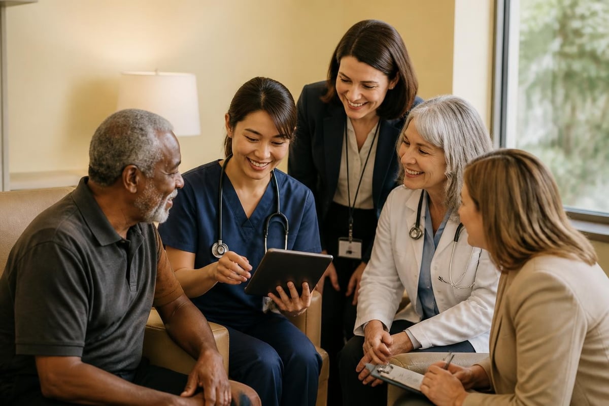 Healthcare team collaboration