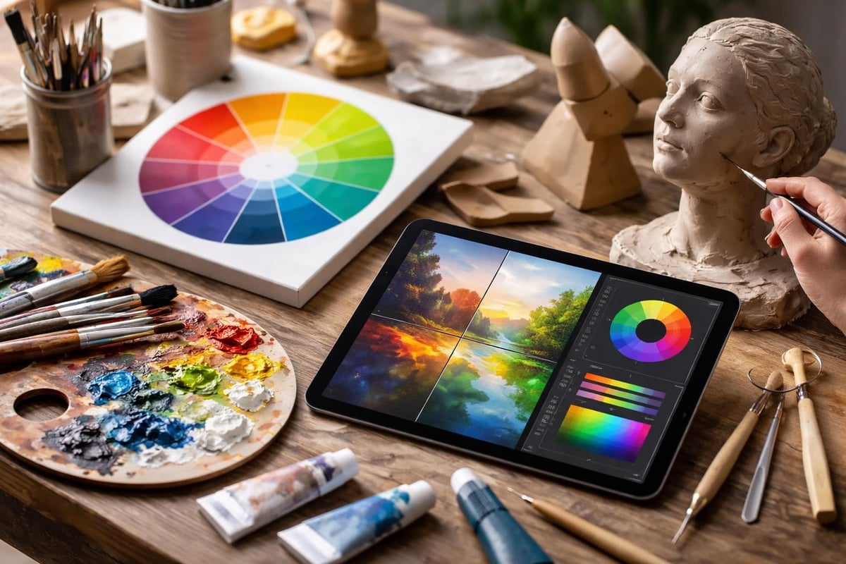 Multi artist technical skills