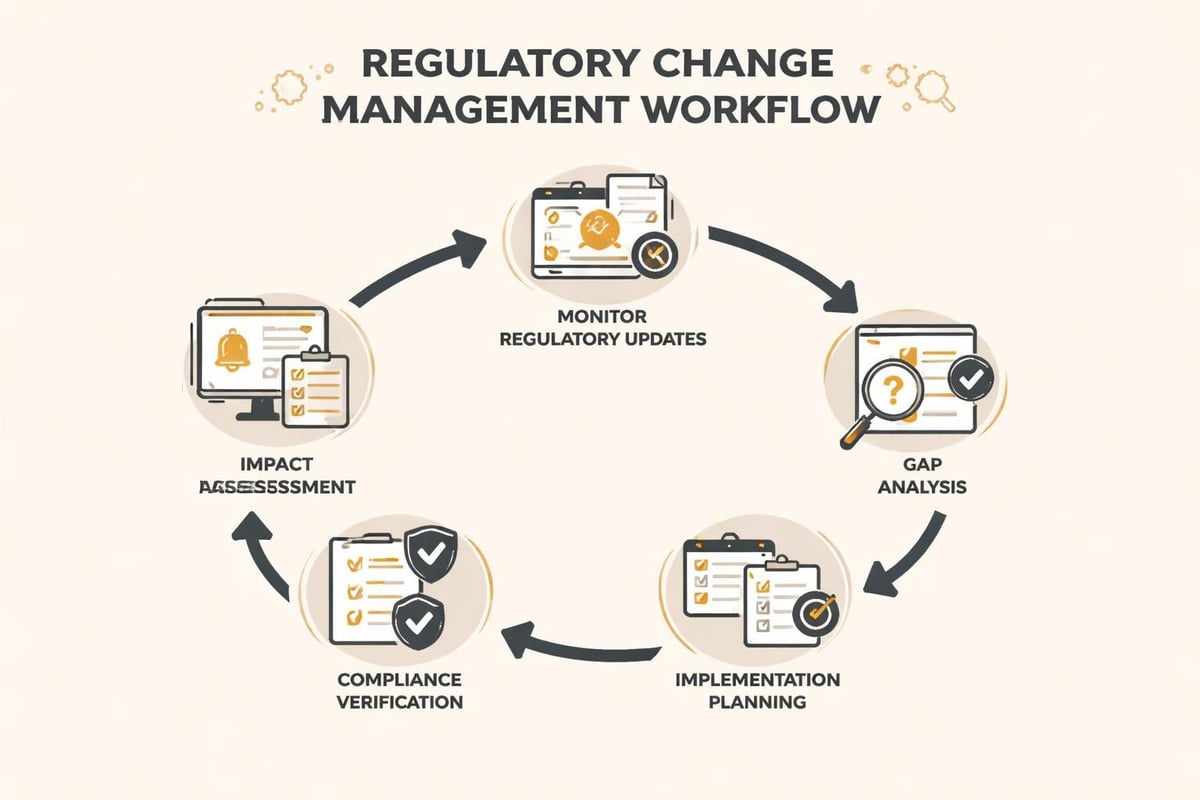 Regulatory change management process