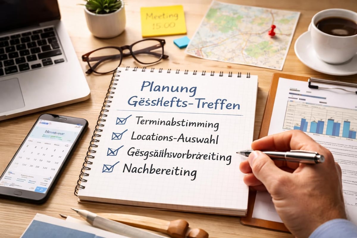 Planung professioneller Treffen