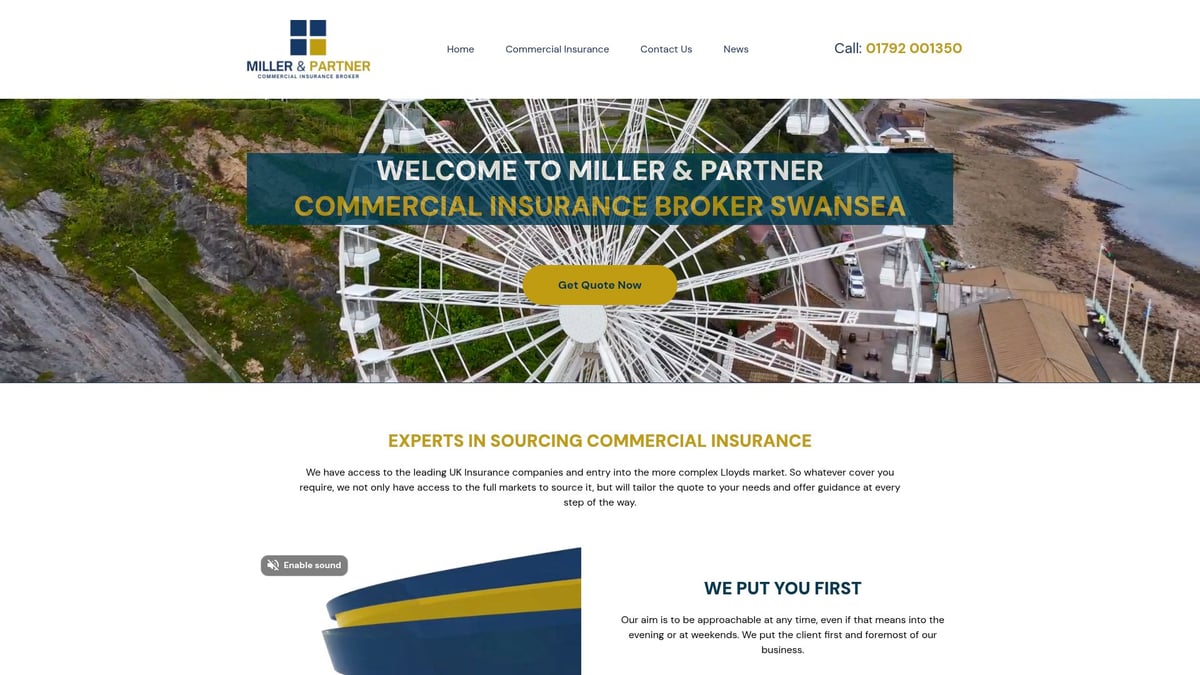 9 Essential Insurance Companies Swansea Residents Trust in 2025 - Miller & Partner Commercial Insurance