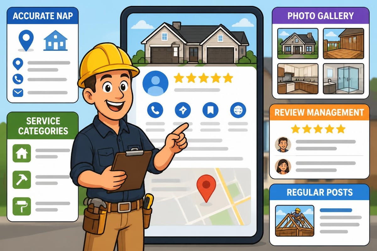 Google Business Profile optimization workflow