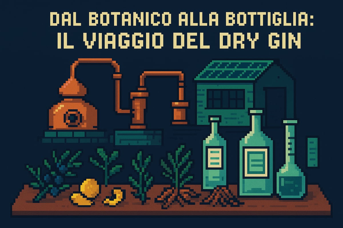 Processo di Produzione del Dry Gin: Dalla Distillazione alla Bottiglia