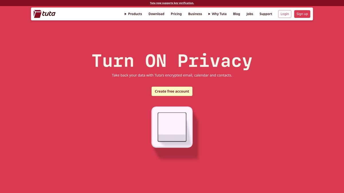 7 Essential Secure Email for Small Business Solutions 2026 - Tutanota