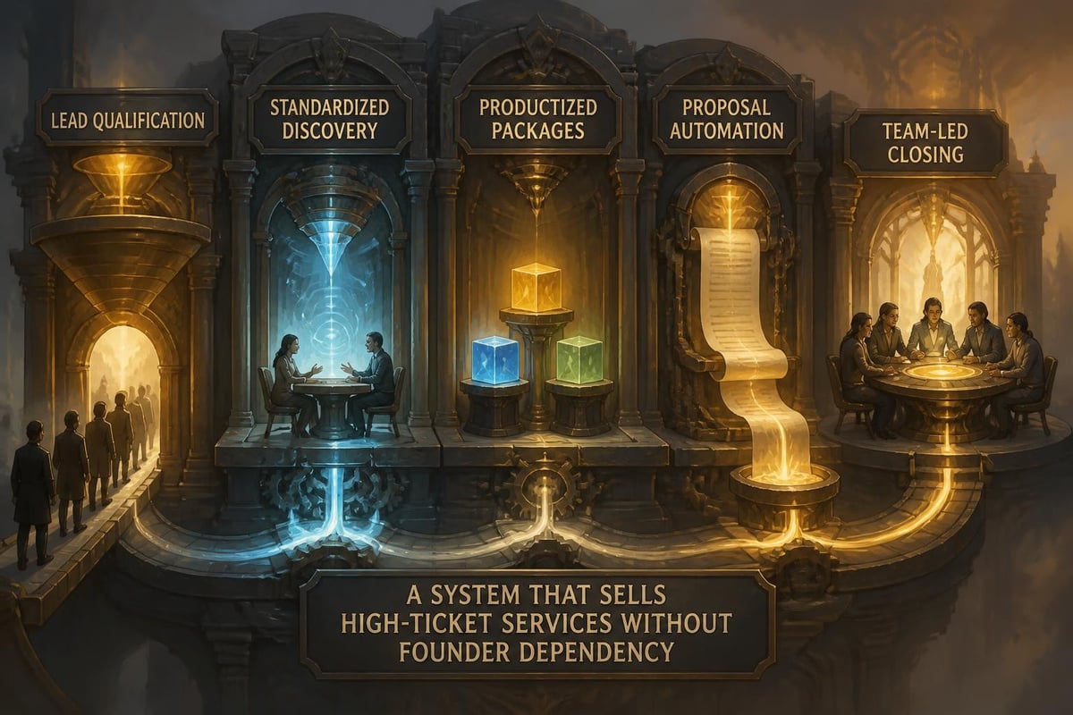 Sales system workflow