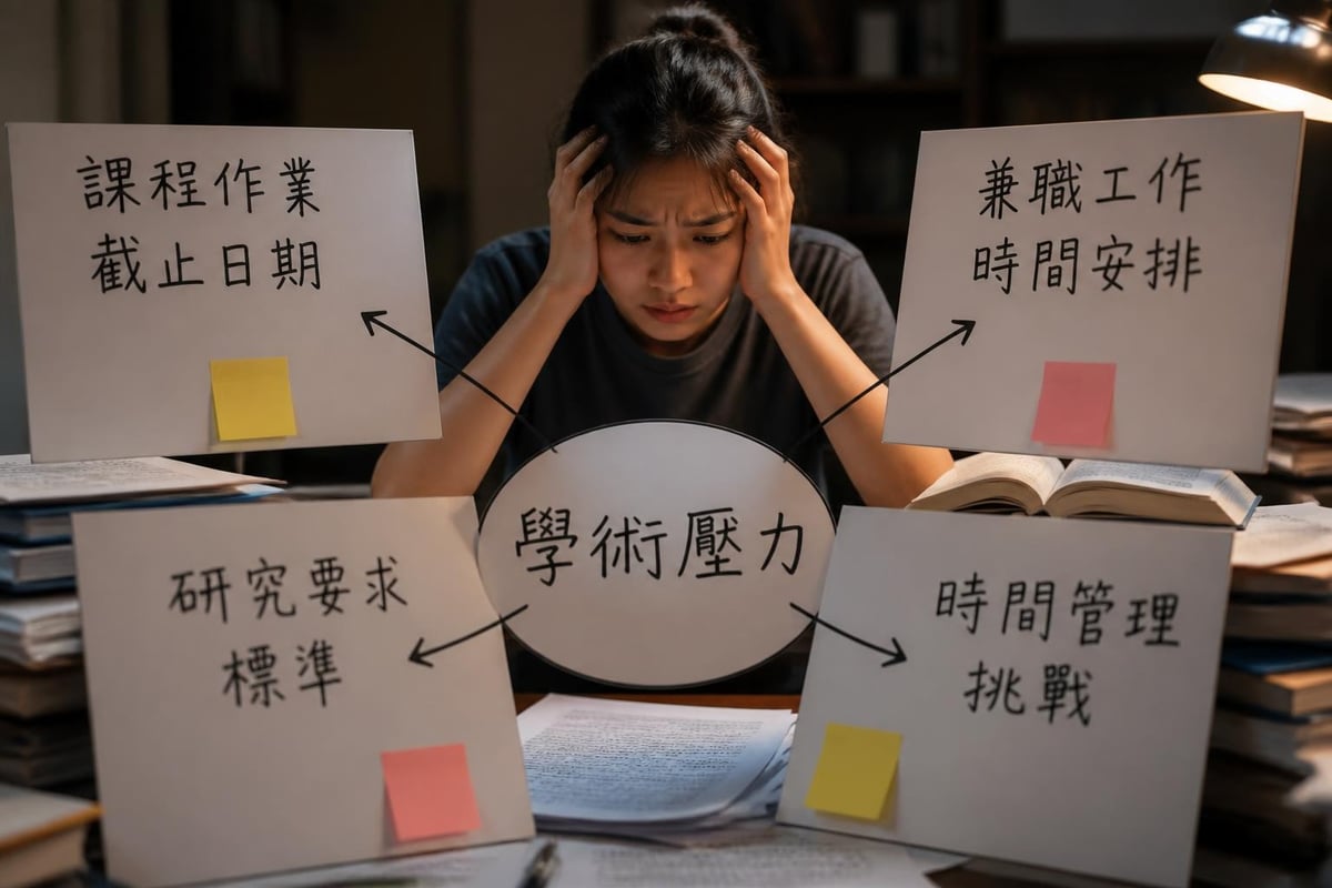 學術壓力來源分析