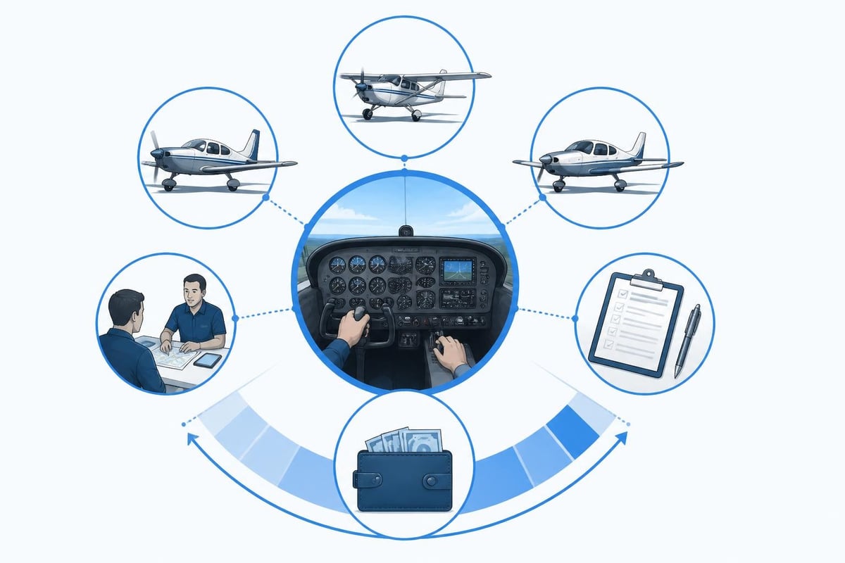 Flight training budget breakdown