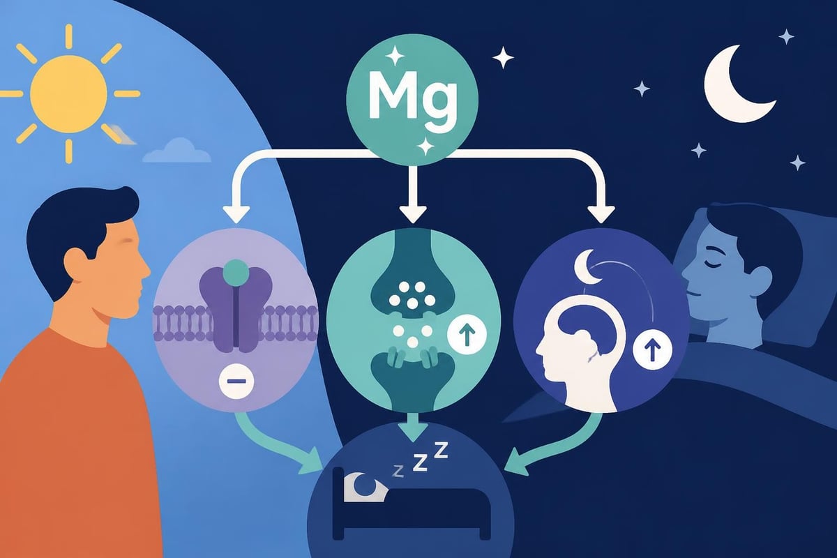 Magnesium sleep mechanisms