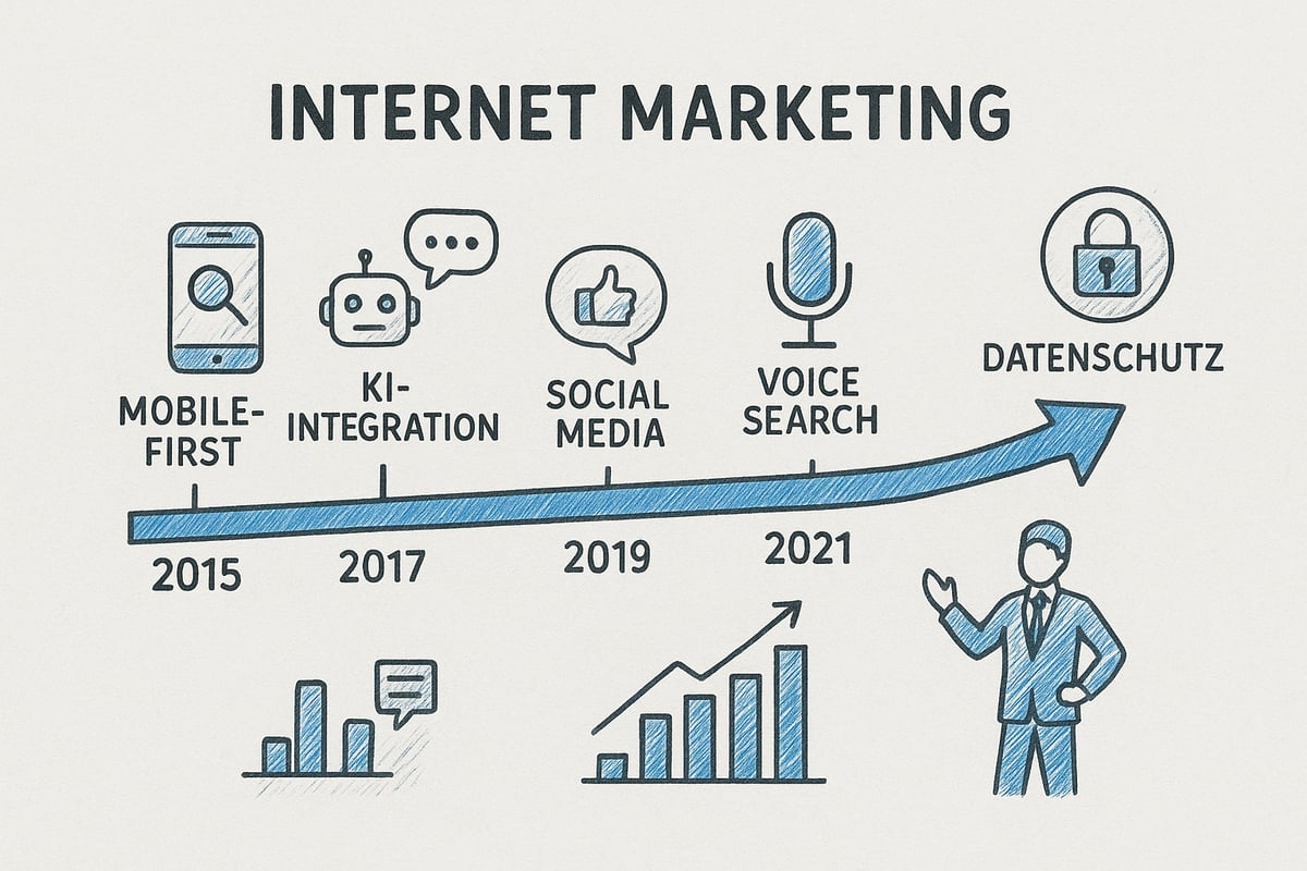 Die Entwicklung des Internet Marketings bis 2026