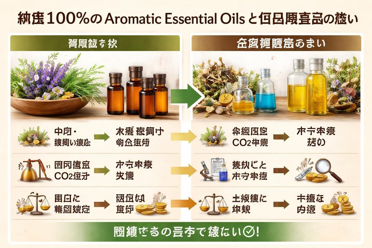エッセンシャルオイルの品質基準
