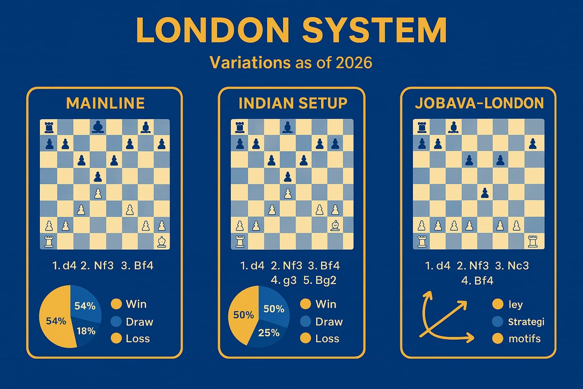 Key Variations and Modern Trends in the London System
