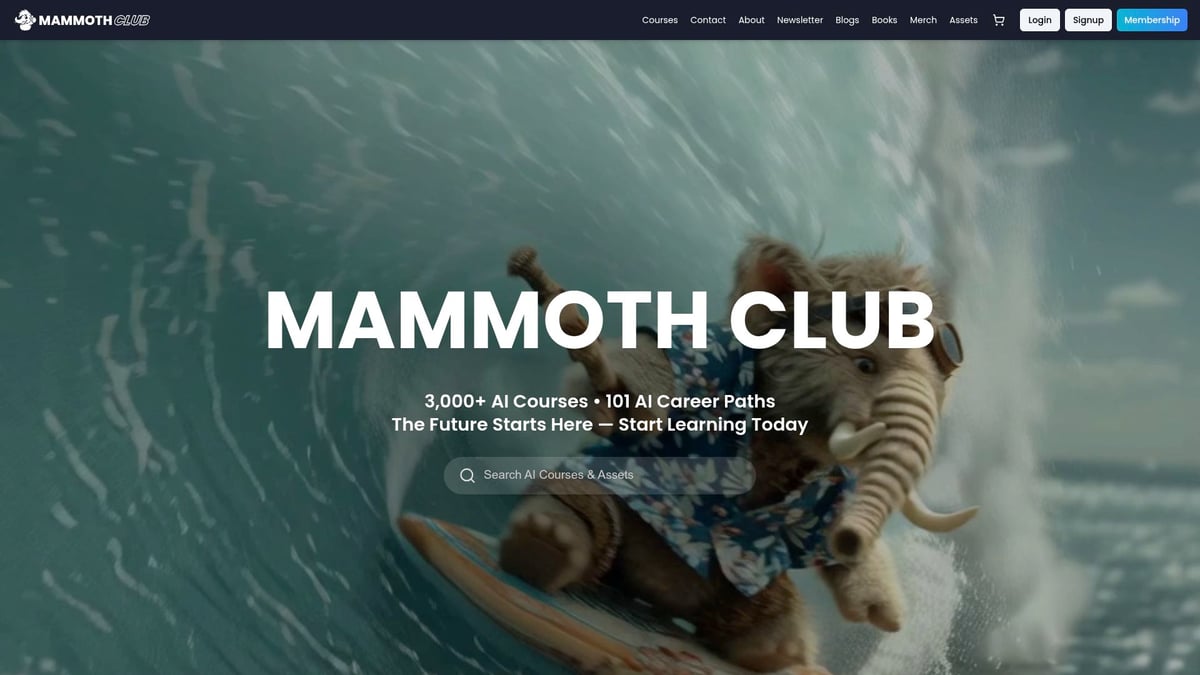 Ai In Medicine Course Guide: Your Essential 2026 Handbook - Mammoth Club: AI Upskilling for Medical Professionals
