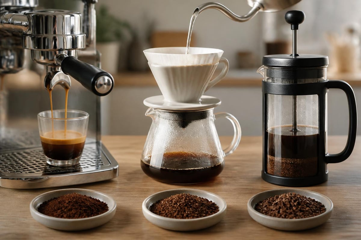 Méthodes de préparation du café