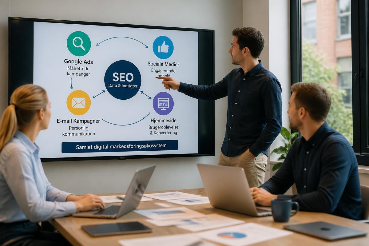 SEO og digital marketing integration