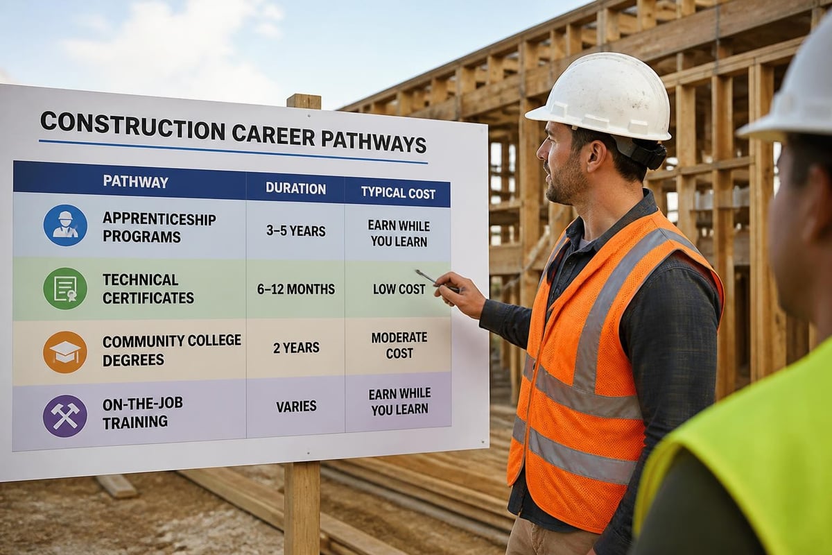 Construction training pathways
