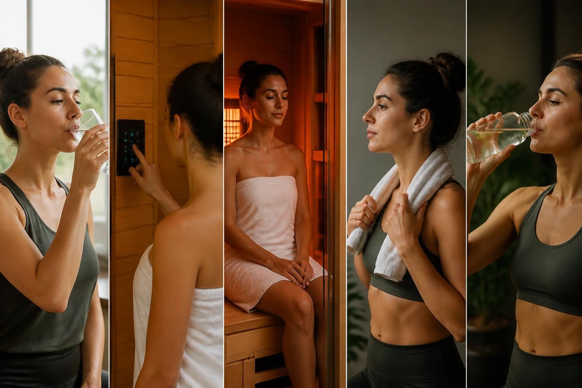 Safe sauna session protocol