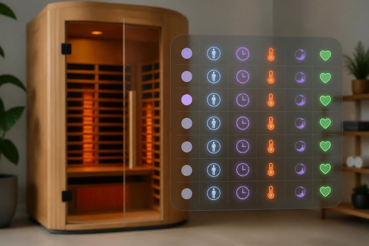 Sauna wellness tracking