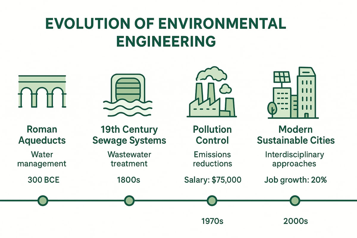 The Evolution of Environmental Engineering