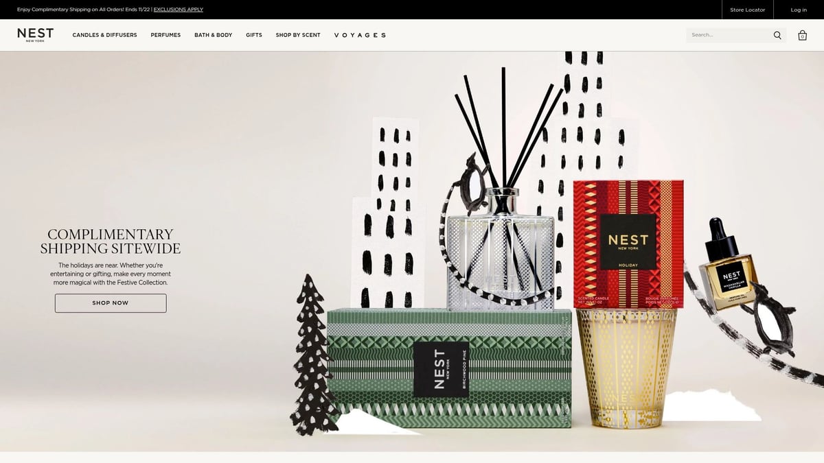 9 Best Christmas Candle Scents to Try in 2025 - Winter White Woods by Nest New York