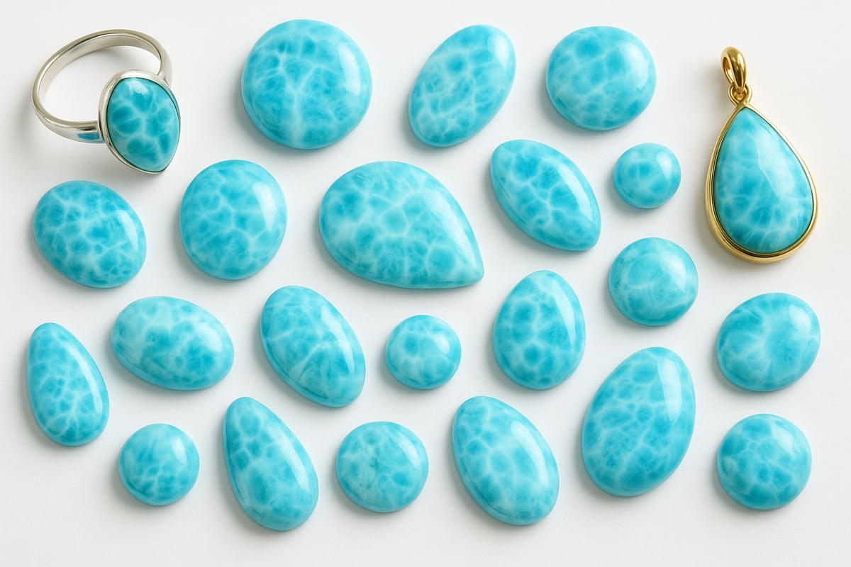 Choosing the Right Larimar Cabochon for Your Project