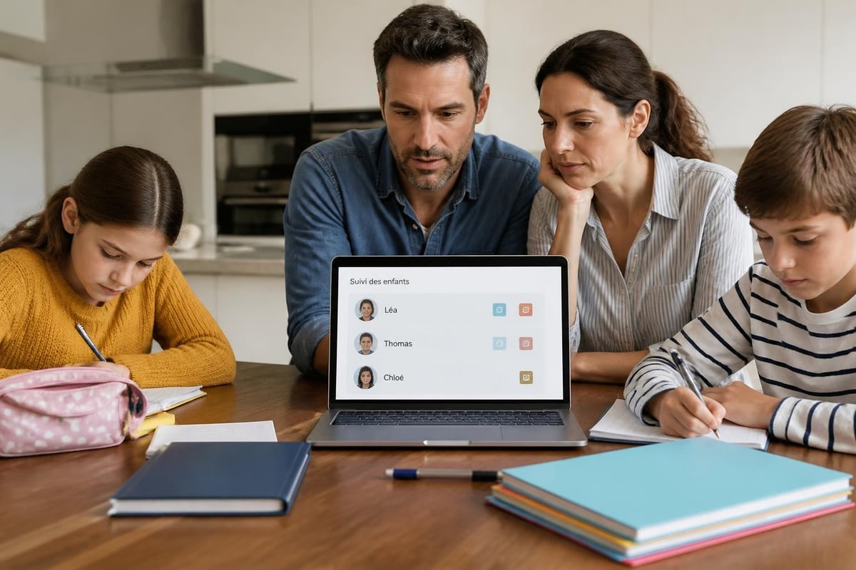 Organisation familiale scolaire