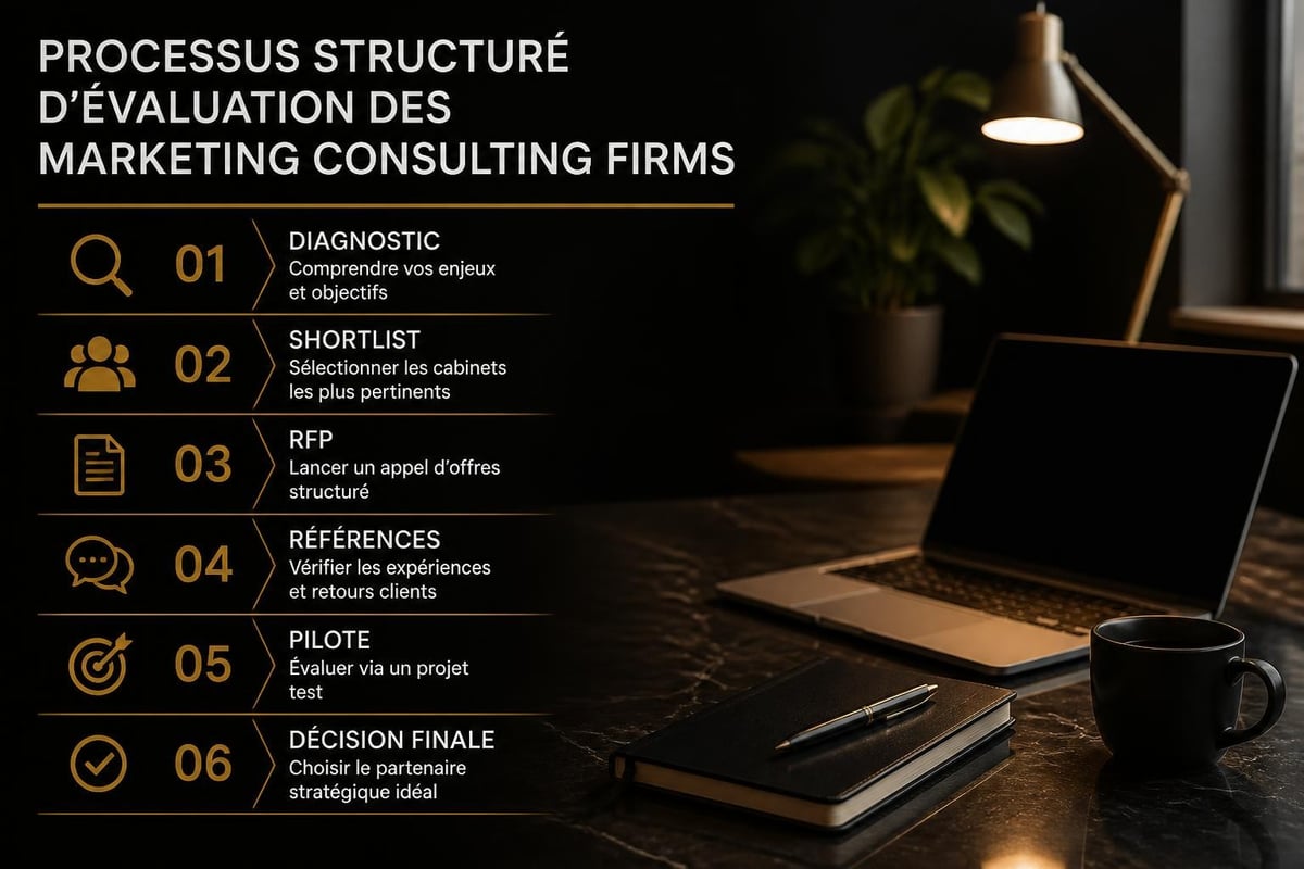 Marketing consulting evaluation framework