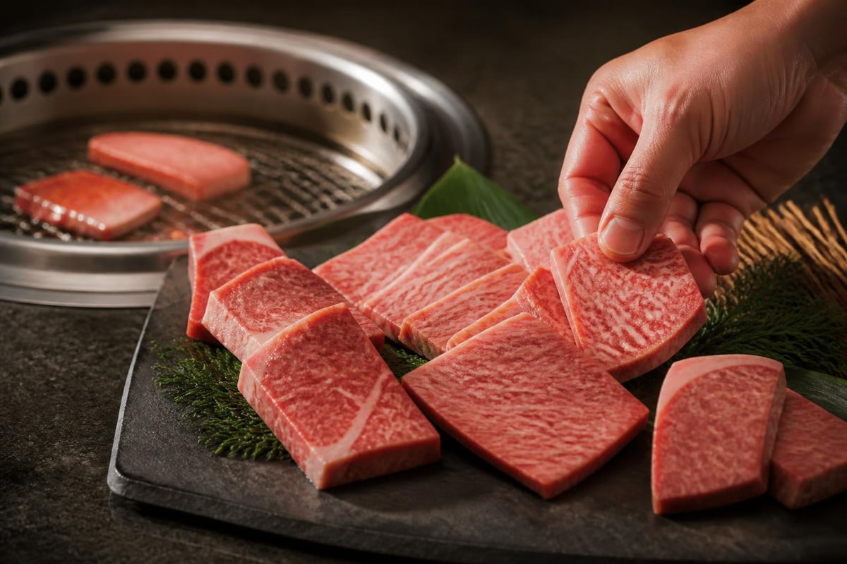 Yakiniku quality indicators