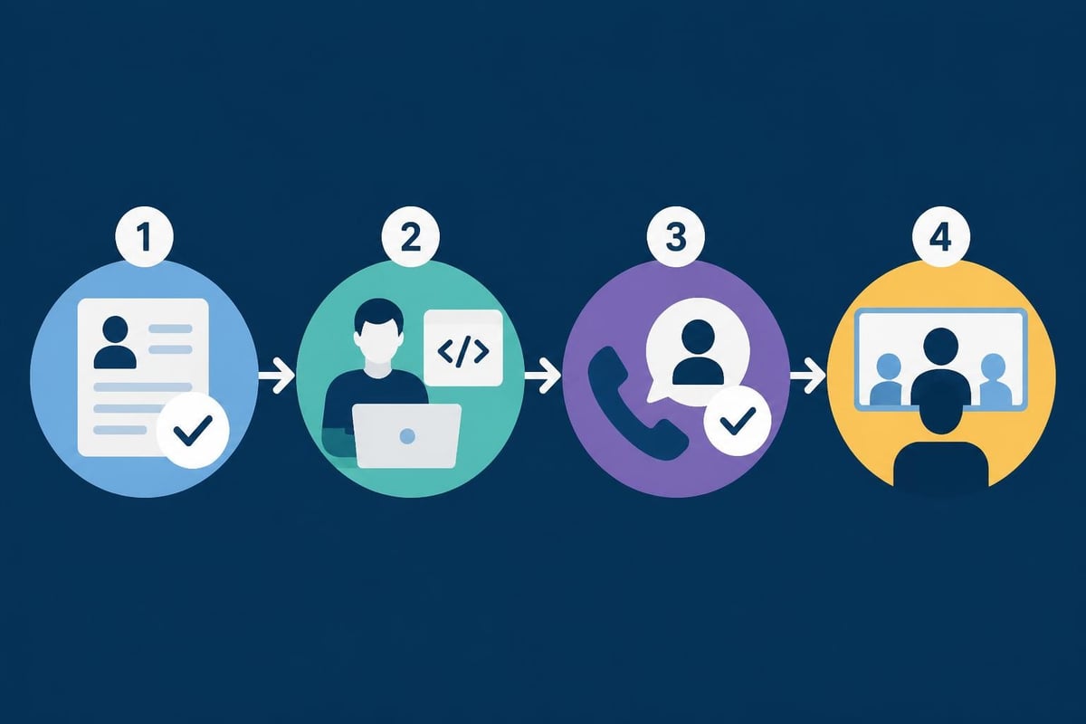 Staffing agency screening process
