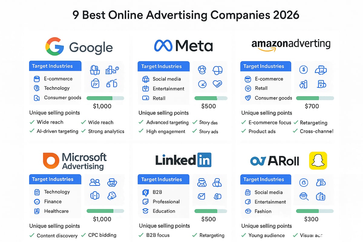 9 Game-Changing Best Online Advertising Company Picks 2026