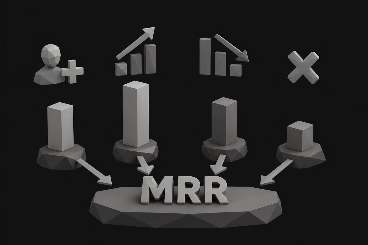MRR components breakdown