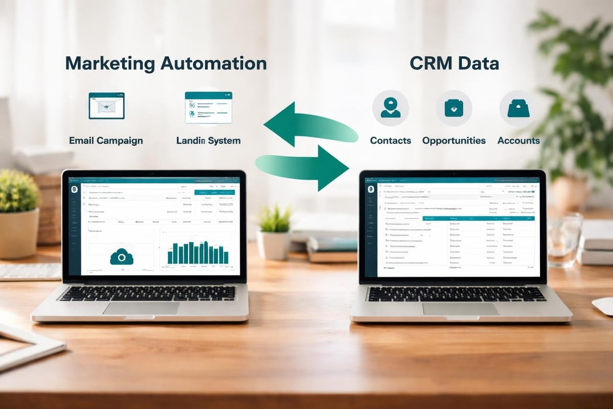 Pardot Salesforce integration workflow