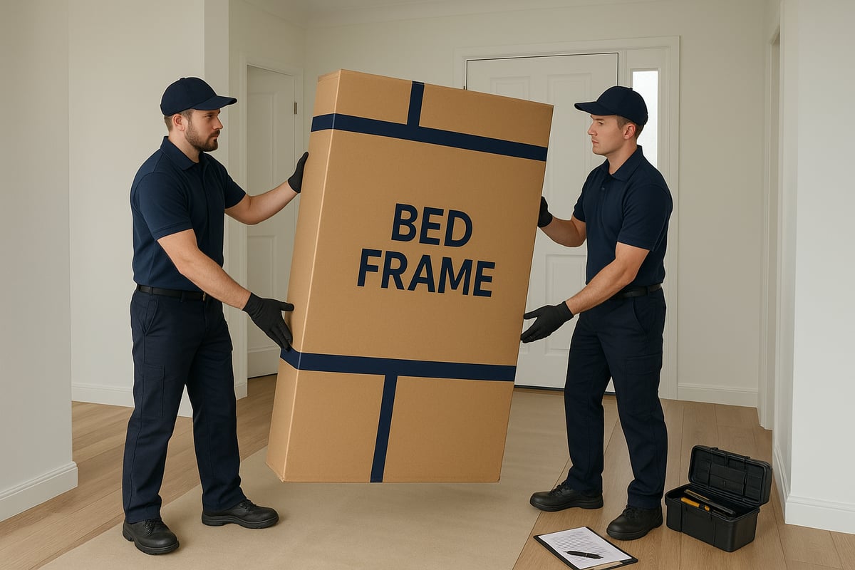 Preparing for Bed Frame Delivery
