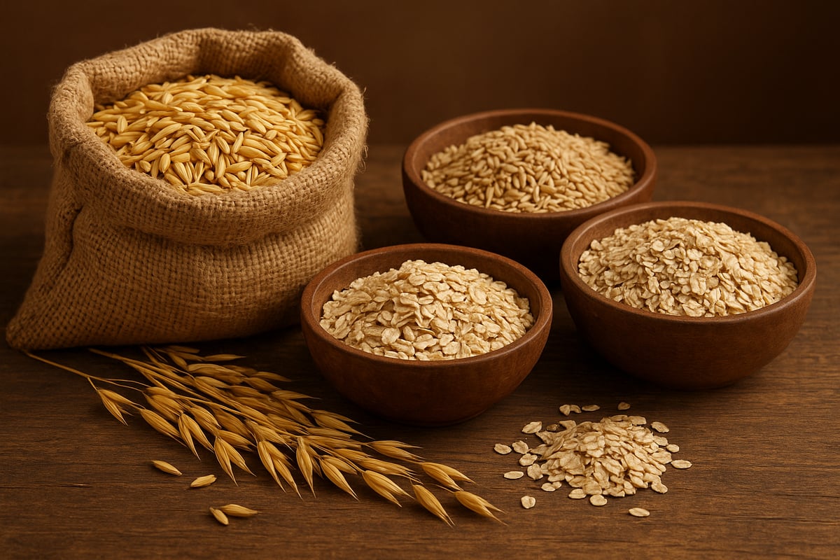 Haferarten und Verarbeitungsformen im Vergleich