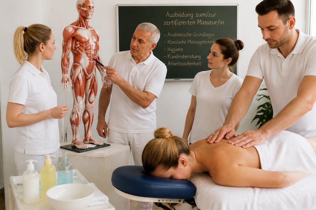 Massage course curriculum structure
