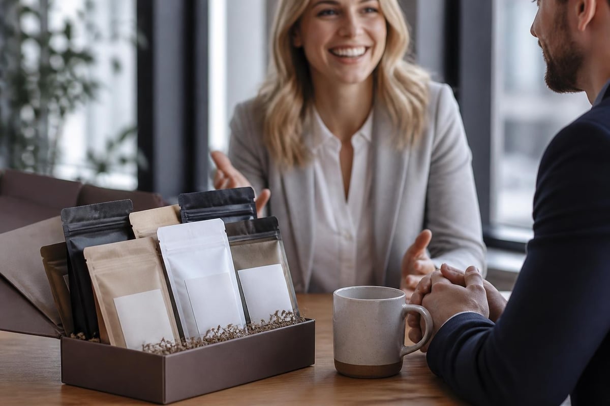 Corporate coffee gifting