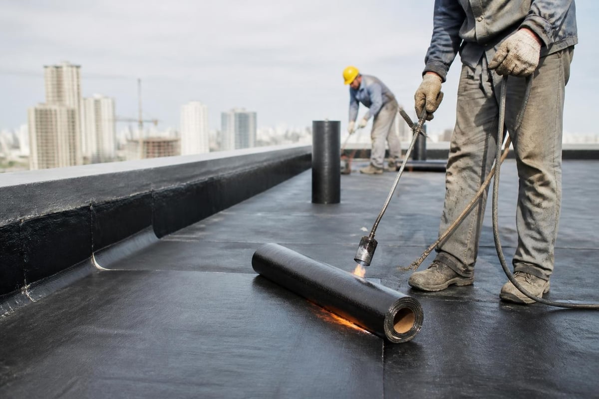 Built roof cost factors