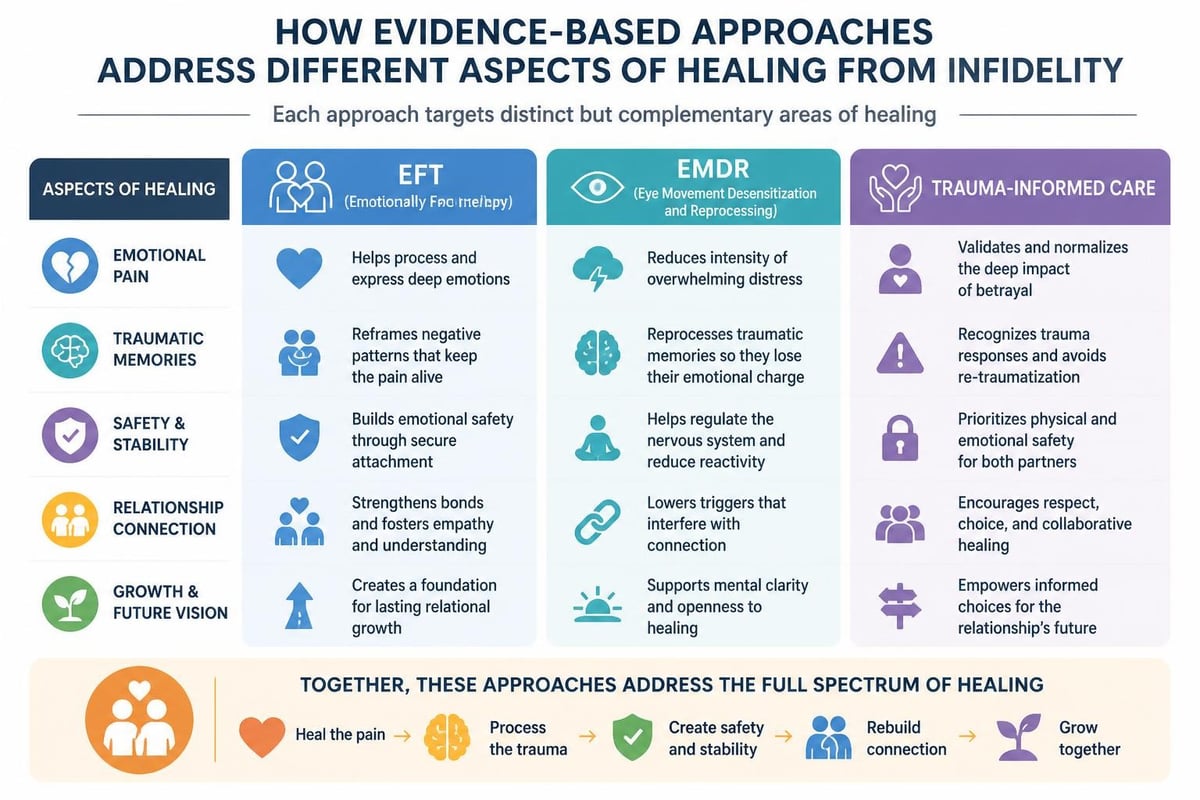Therapeutic approaches for infidelity