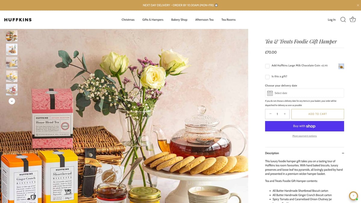 Top 10 Corporate Gifts for Clients to Impress in 2025 - Tea & Treats Foodie Gift Hamper
