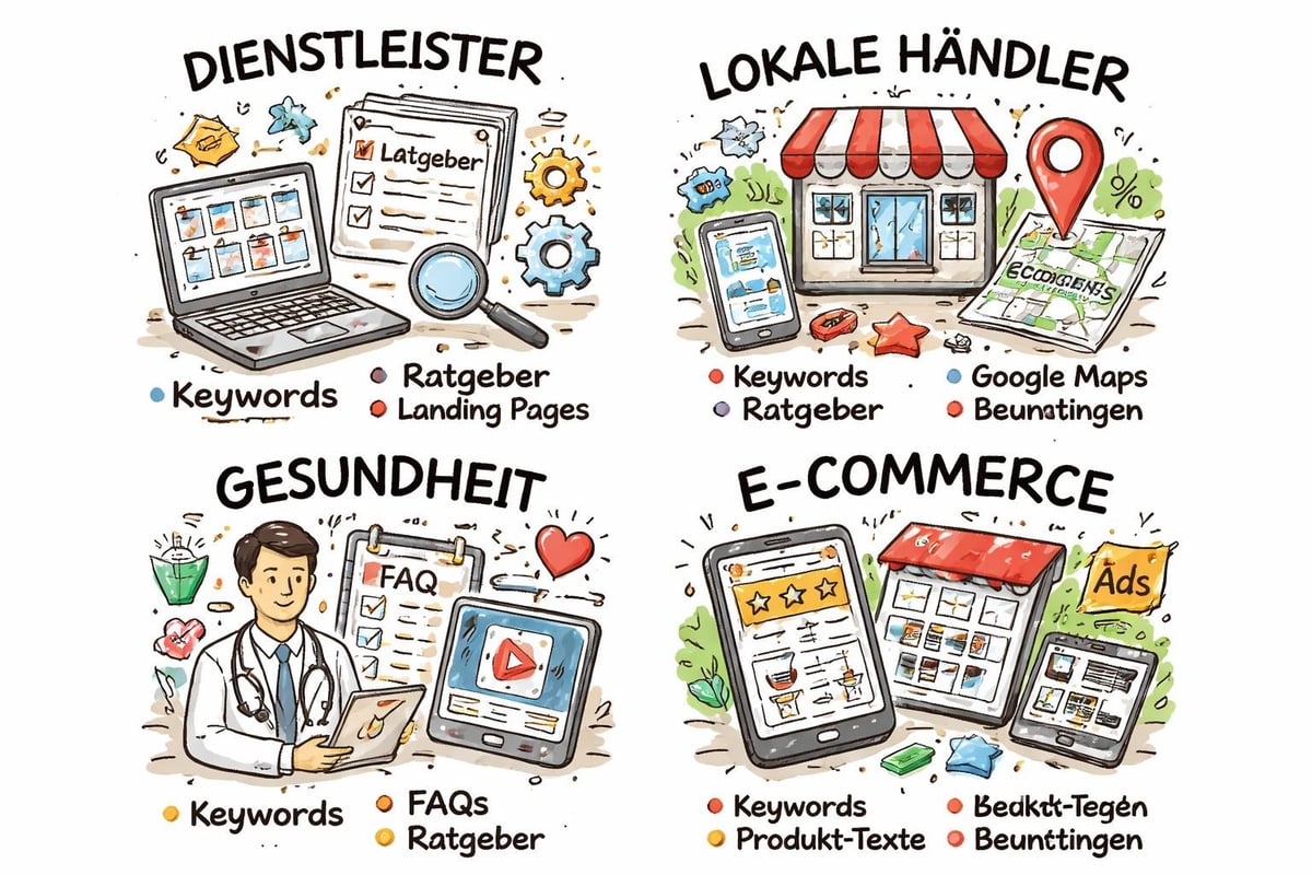 Branchenspezifische SEO-Ansätze