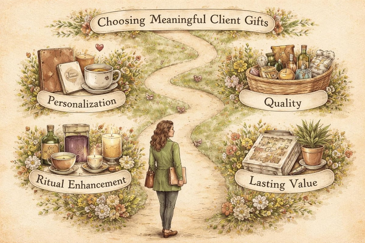 Business gift selection process