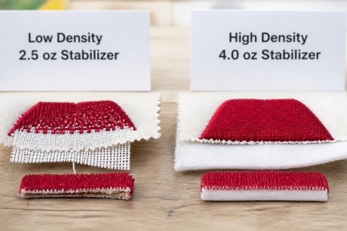Quality embroidery specifications