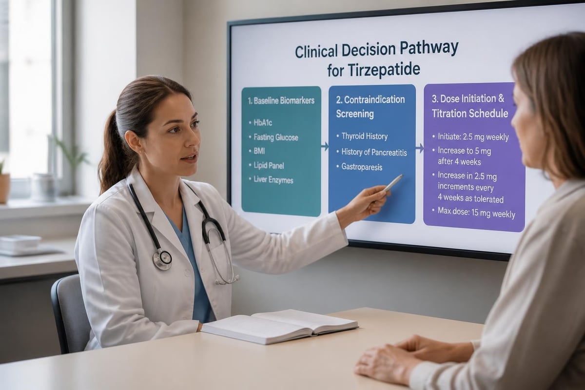 Tirzepatide prescribing decision tree